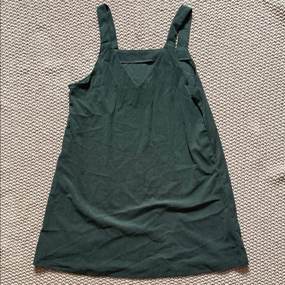 Dark Green Sleeveless Women's Top